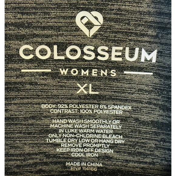 Womens Colosseum Black KU Kansas Jayhawks Quarter Zip Long‎ Sleeve Shirt Top XL - Picture 7 of 7